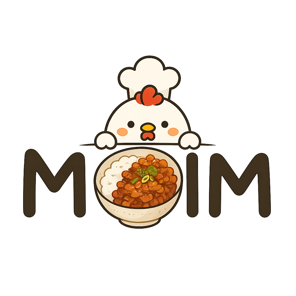 MOIM Korean Bowls logo